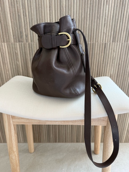 Coach Handbags - Vintage 1990’s Coach Soho Belted Bucket Bag